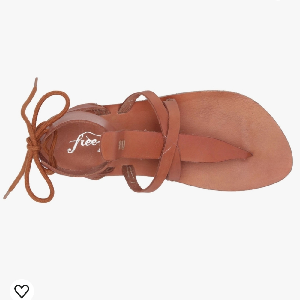New Free People Vacation Day Wrap Sandal